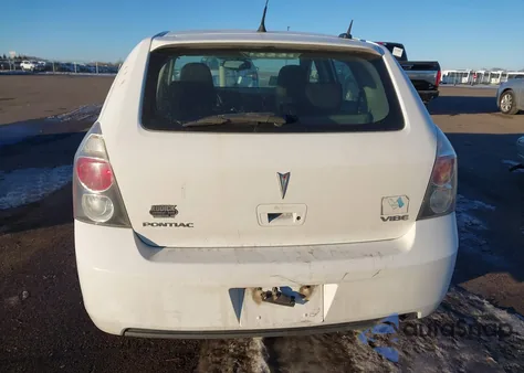 2009 Pontiac Vibe z USA, uszkodzony, nr VIN 5Y2SP67859Z437729